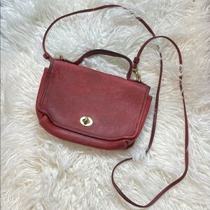 Coach Red Crossbody Bag
